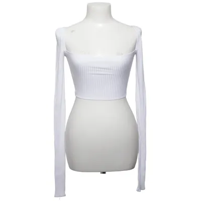 Crop top (White) from Are You Am I Cotton, Elastane, Modal