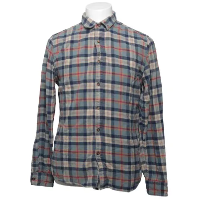 Flannel shirt (Blue, Beige, Red) from Denim & Flower Cotton