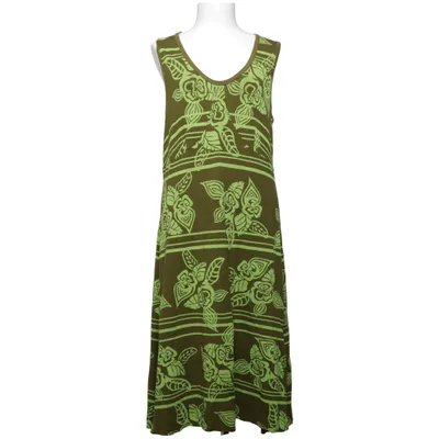 Klänning (Grön, Flerfärgad) från Nanso Elastan, Polyamid, Viskos