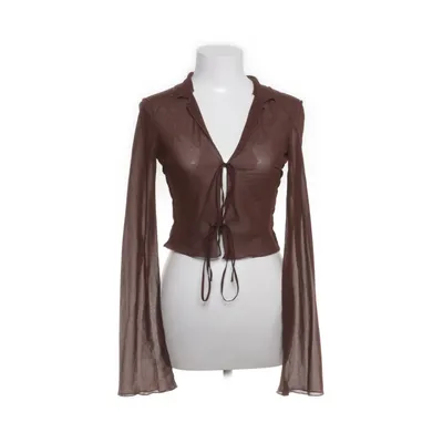 Wikkelblouse (Bruin) van Divided by H&M Polyester