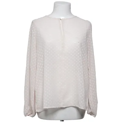 Blus (Beige, Vit) från Dobber Polyester