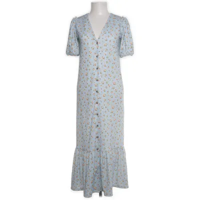 Maxi jurk (Blauw, Meerkleurig) van Topshop Polyester