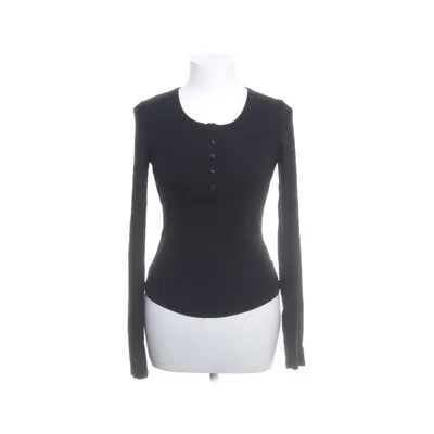 Henley shirt (Zwart) van Cider