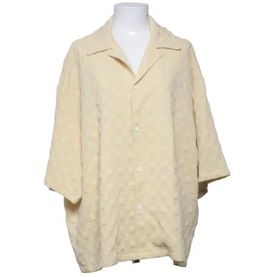 Chemise à manches courtes (Jaune) de Sumwon Élasthane, Polyester