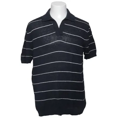 Pikétröja (Blå, Vit) från Massimo Dutti Linne