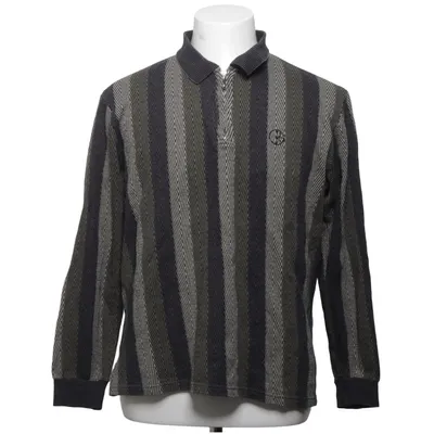 Rugby shirt (Zwart, Groen) van Polar Skate Co. Katoen, Elastaan, Polyester