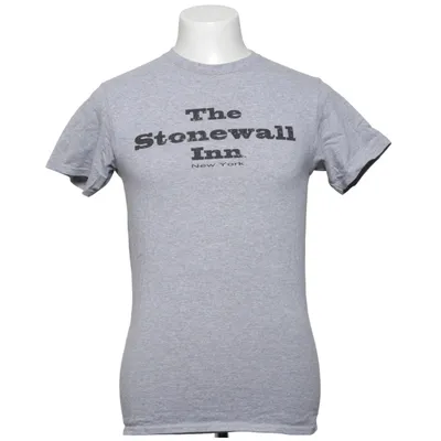 T-shirt (Gris) de Delta Coton, Polyester