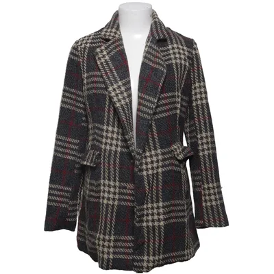 Coat (Gray, Beige, Red) from Classic Fashion Collection Viscose