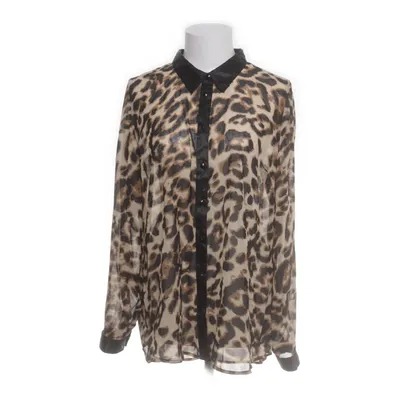 Shirt (Black, Brown) from Mingel Polyester