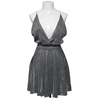 Cocktail dress (Gray, Silver) from Vegas Elastane, Polyester