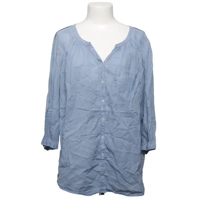 Bluse (Blau) von Brax Feel Good Baumwolle