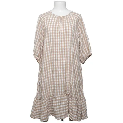 Kjole (Beige, Hvid) fra Stay Polyester, Viscose