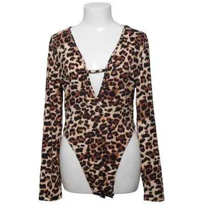 Body (Brun) från Shein Elastan, Polyester