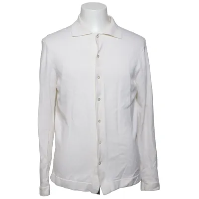 Cardigan (Hvid) fra Suitsupply Uld