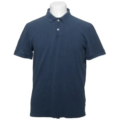Poloshirt (Blauw) van Dressmann Katoen