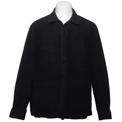 Overshirt (Black) from Schnayderman's Cotton, Elastane, Viscose