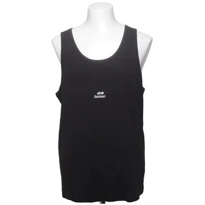 Tanktop (Zwart) van Bareen Elastaan, Organisch katoen