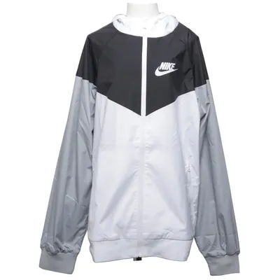 Träningsjacka (Vit, Grå, Svart) från Nike Polyester