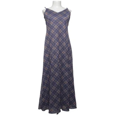 Maxikjole (Blå, Beige, Brun) fra Urban Outfitters Elastan, Polyester