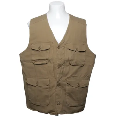 Ytterväst (Beige) från Outdoor Bomull, Polyester