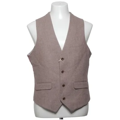 Anzugweste (Braun) von Harry Brown Polyester, Wolle