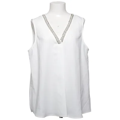Topp (Vit) från Adrienne Vittadini Polyester