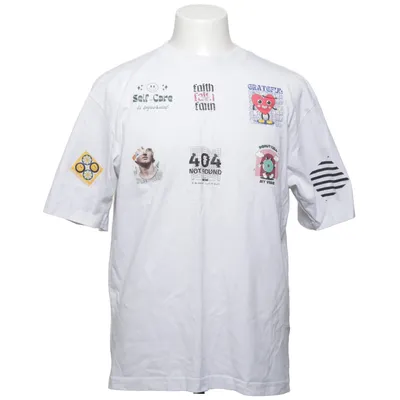T-shirt (Wit) van Cropp Katoen