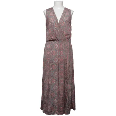 Maxikleid (Grau, Pink, Grün) von Contro Corrente Polyester, Viskose