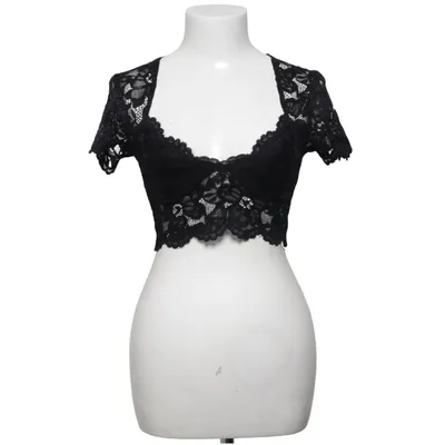 Crop top (Zwart) van Zara