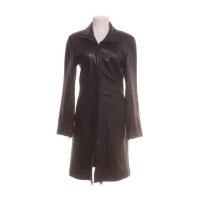 Läderkappa (Svart) från Hallhuber