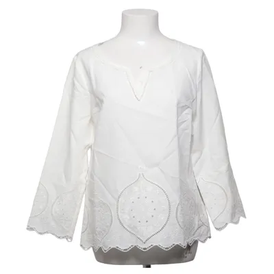 Blus (Vit) från Laura Ashley Bomull, Linne