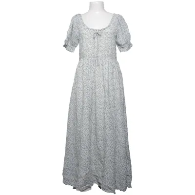 Maxi dress (White, Blue) from American Eagle Cotton, Polyester