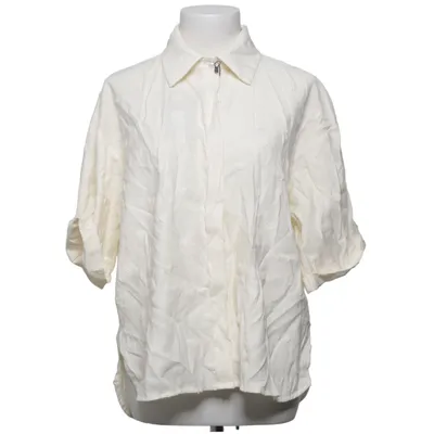 Chemise à manches courtes (Beige) de Modee Polyester, Viscose