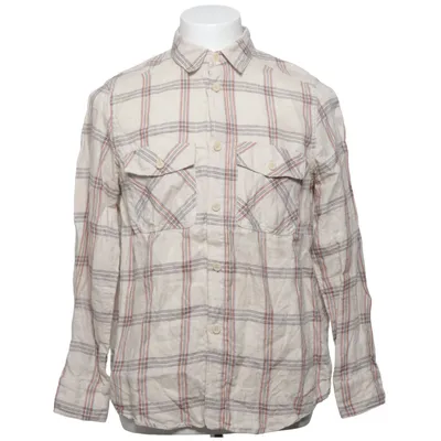 Flannel shirt (Beige, Multicolored) from A Kind of Guise Linen