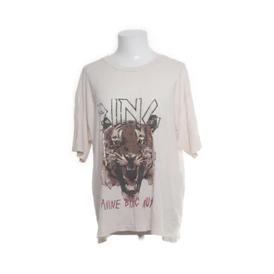 T-shirt (Beige, Meerkleurig) van Anine Bing Organisch katoen