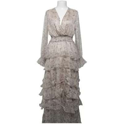 Maxikjole (Beige, Flerfarvet) fra Buch Copenhagen Bomuld, Polyester