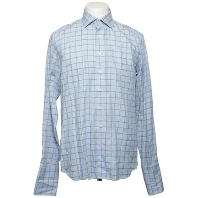 Shirt (Blue, Green) from Morris Cotton
