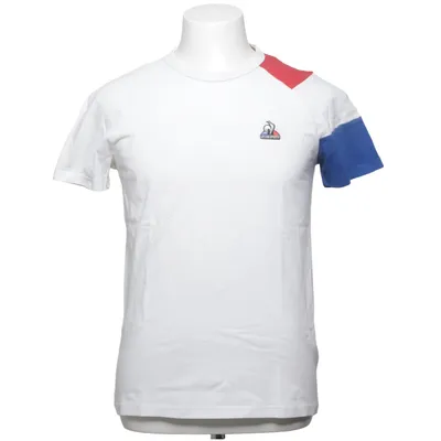 T-shirt (White, Multicolored) from Le Coq Sportif Cotton