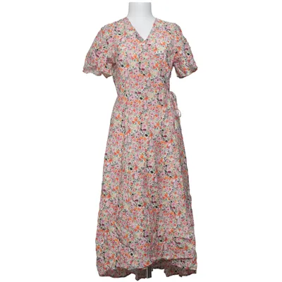 Wrap dress (White, Multicolored) from Lindex Polyamide, Viscose