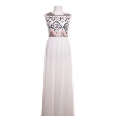 Aftonklänning (Vit, Flerfärgad) från Te Amo