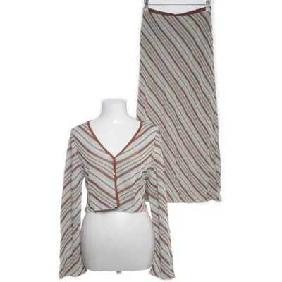 Set (Green, Brown) from Zara Viscose