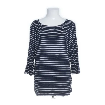 Långärmad t-shirt (Blå, Vit) från C&A Bomull, Elastan, Modal