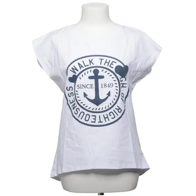T-shirt (White) from Styleboom Cotton, Elastane