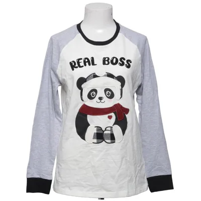 Langærmet t-shirt (Hvid, Grå, Sort, Rød) fra Yamamay Bomuld