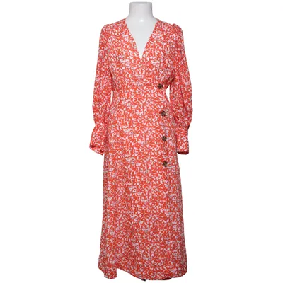 Kjole (Rød, Hvid) fra Ganni Genanvendt polyester
