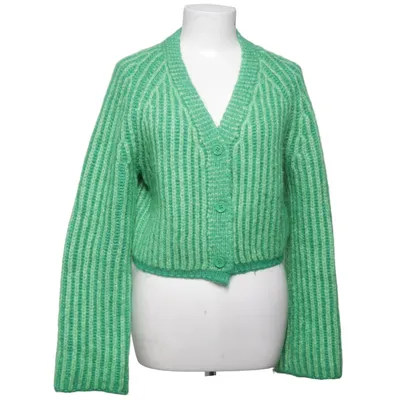 Cardigan (Green) from Lindex Acrylic, Polyamide, Polyester, Wool