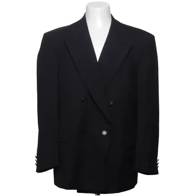 Blazer (Black) from Wilhelm Viscose, Wool