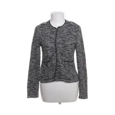Cardigan (Black, White) from Suzy Shier Cotton, Polyester, Viscose