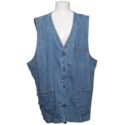Denim vest (Blue) from Jyden Cotton, Elastane
