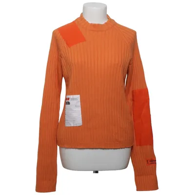 Pull-over (Orange) de Heron Preston Coton, Polyamide, Polyester, Laine